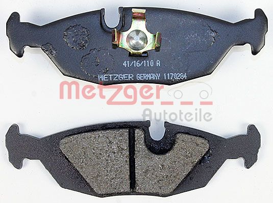METZGER 1170284 Bremsbelagsatz, Scheibenbremse